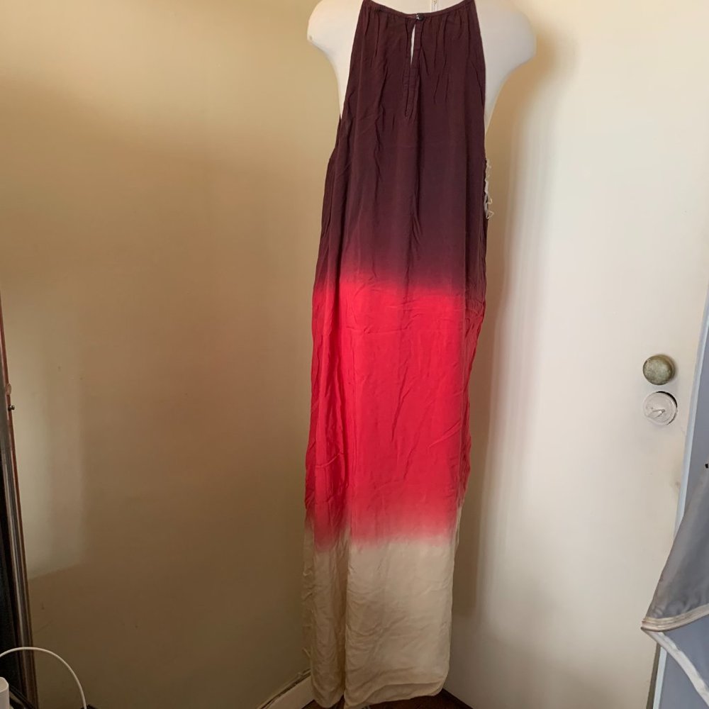 MLLE GABRIELLE Plus BOHO High Neck Jewel Maxi Dress SIZE 3X NWT - Picture 3 of 12